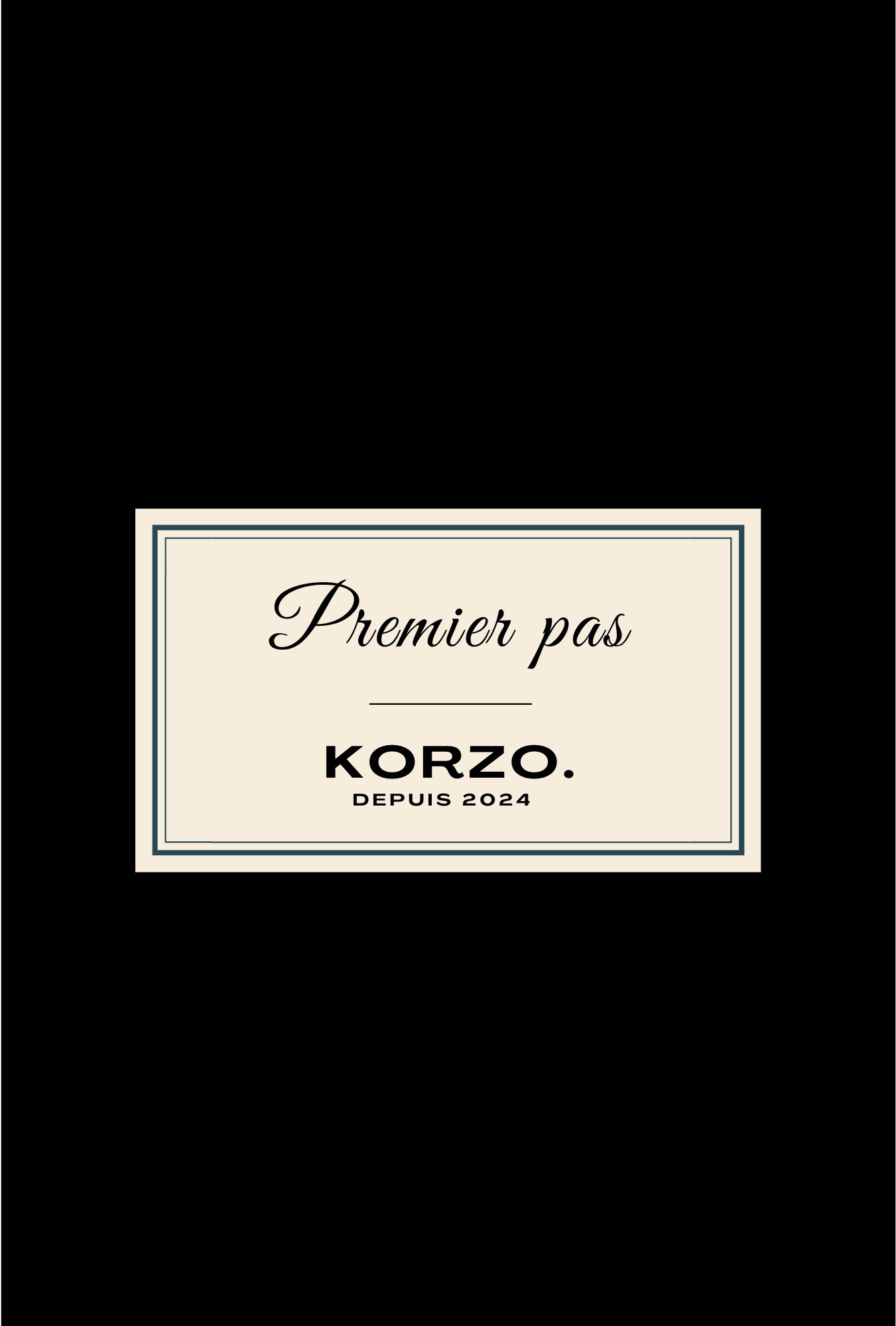 Carnet "Premier pas"