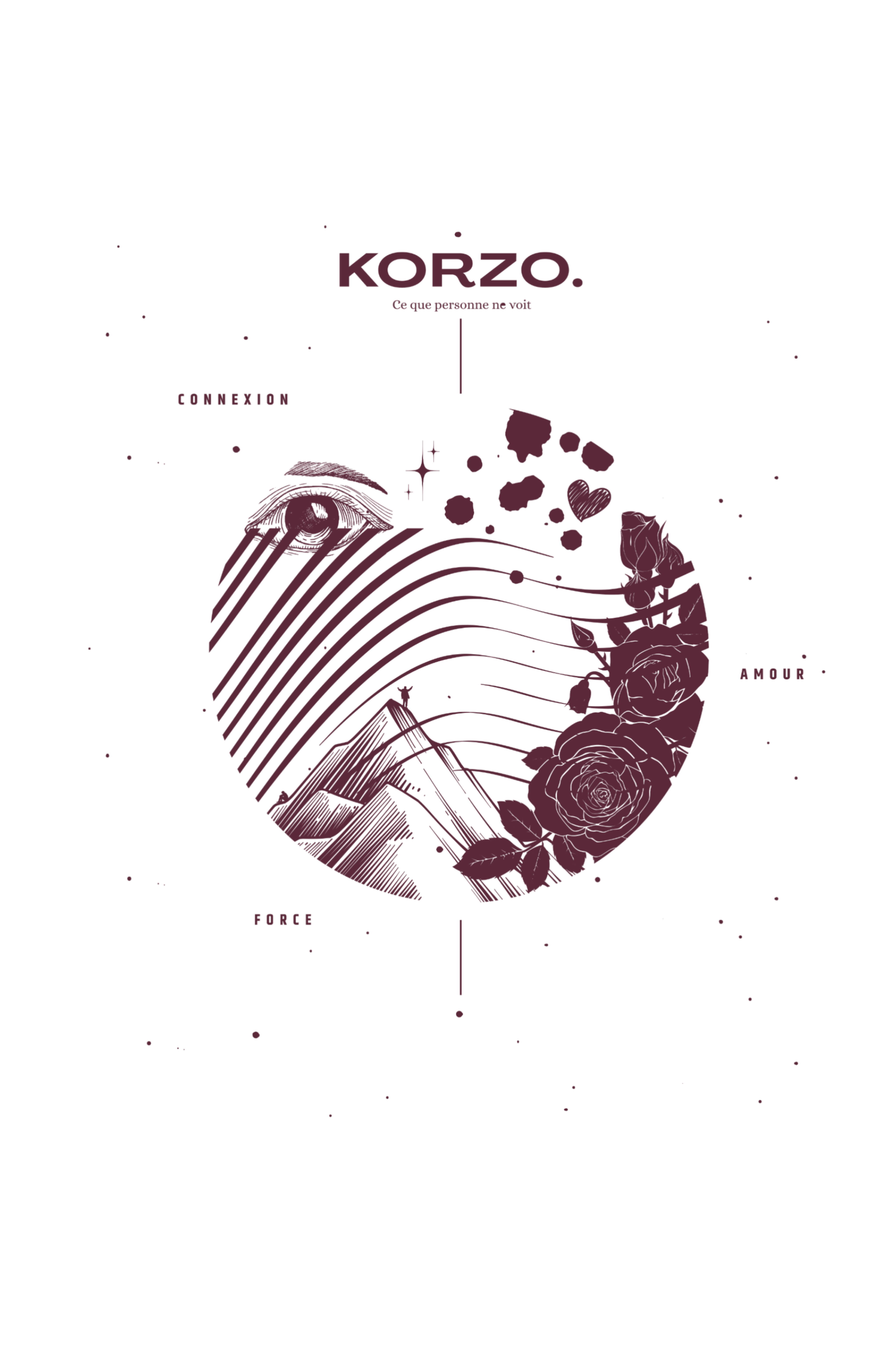 T-shirt "Ce Que Personne Ne Voit." 