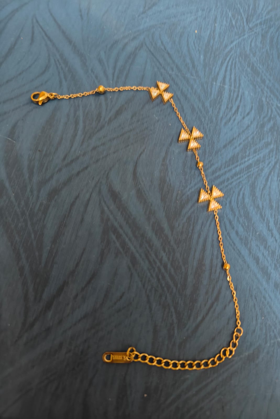 Gold Plated Bow Bracelet