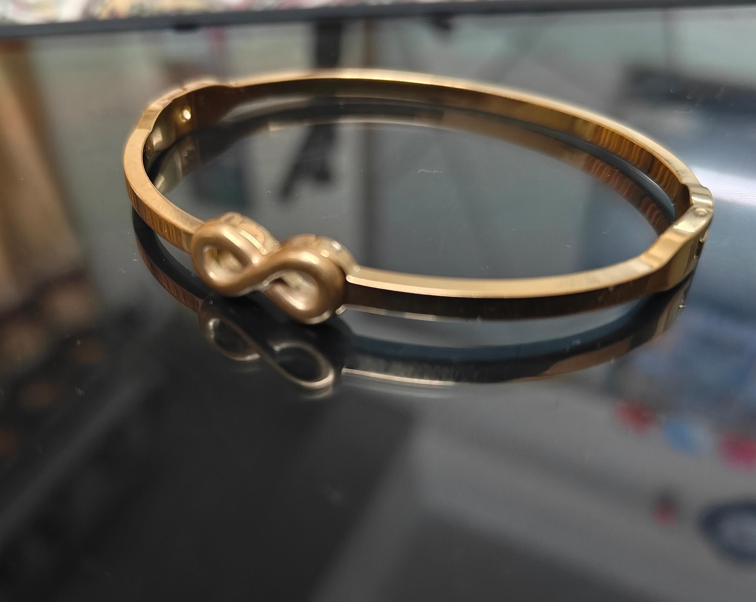 Gold Infinity Bracelet