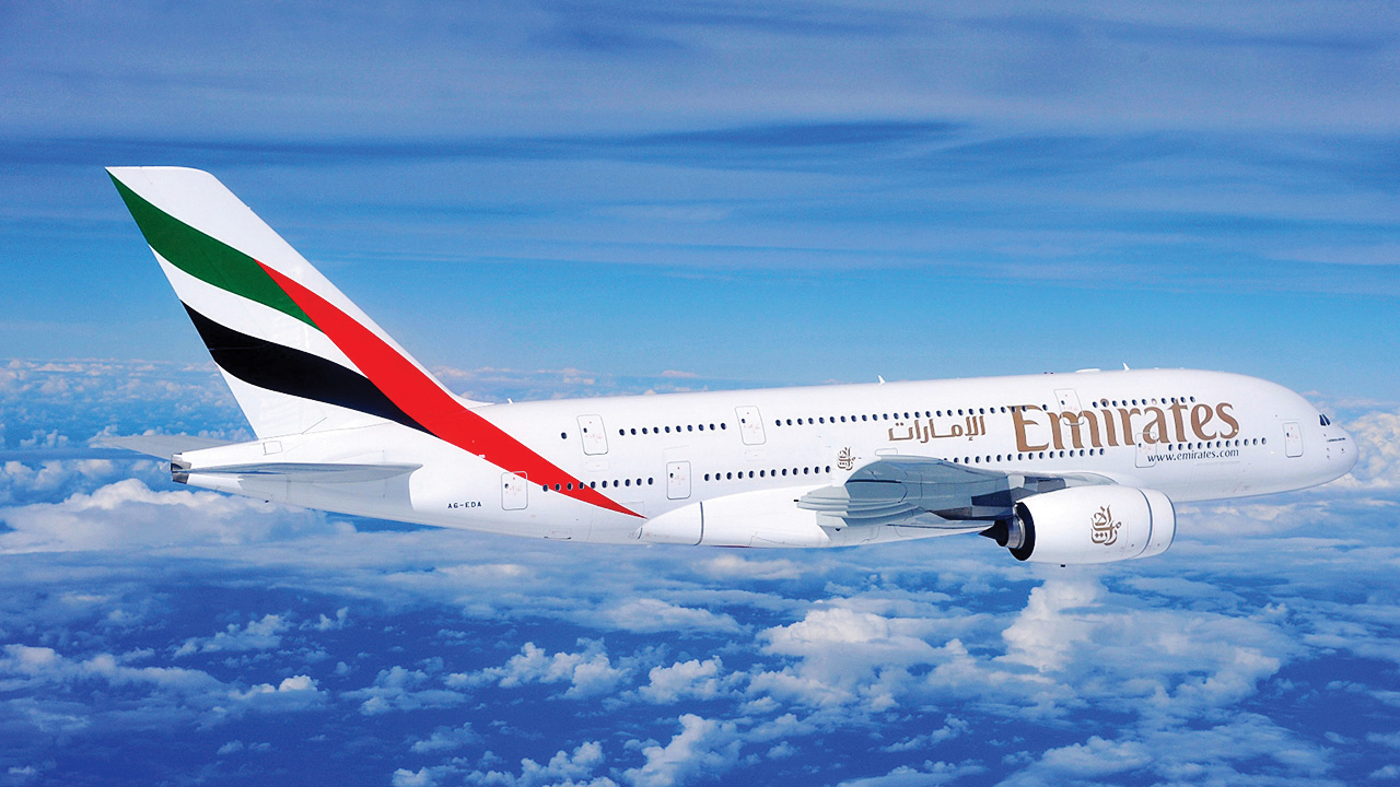Global carrier airline - Emirates Airlines