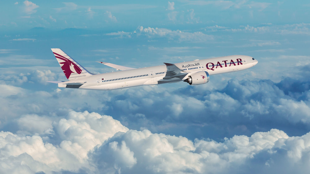 Global carrier airline - Qatar airways 