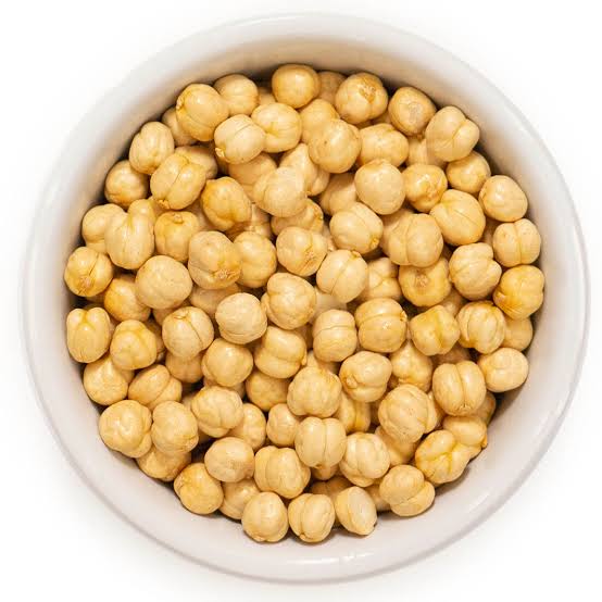 Roasted White Chickpeas-بھنے ہوے سفید چنے