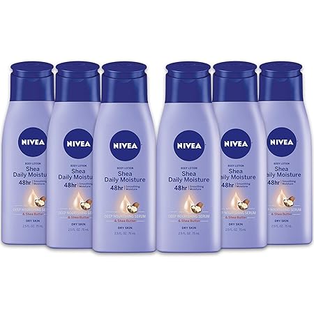 NIVEA Shea Daily Moisture Body Lotion 48hr