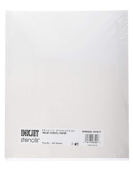 Inkjet Stencil Paper