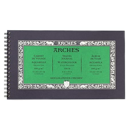 Arches Travel Journal Watercolour Pad
