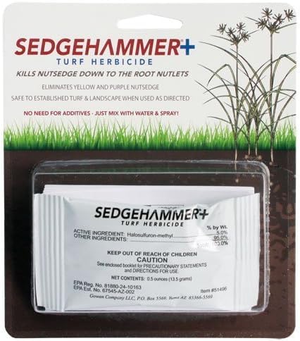 Sedgehammer Plus Turf Herbicide | USA-Made Nutsedge Killer | Lawn Safe