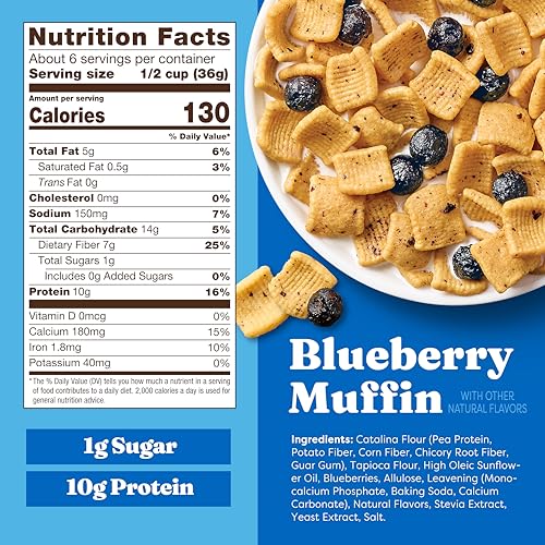 Catalina Crunch Protein Cereal – Blueberry Muffin, 4 Pack