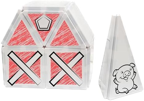 Crayola Doodle Tiles Pip-Tiles Mini Magnetic Building Tiles Set