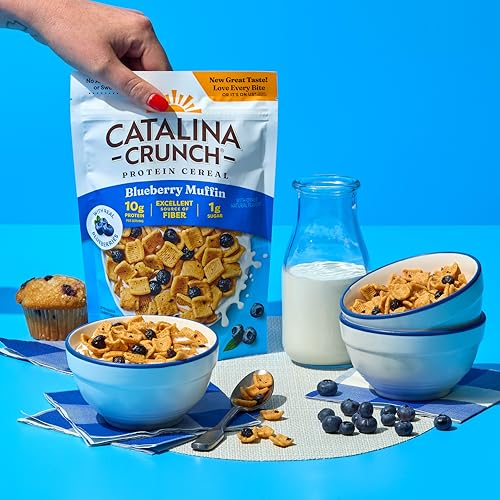 Catalina Crunch Protein Cereal – Blueberry Muffin, 4 Pack