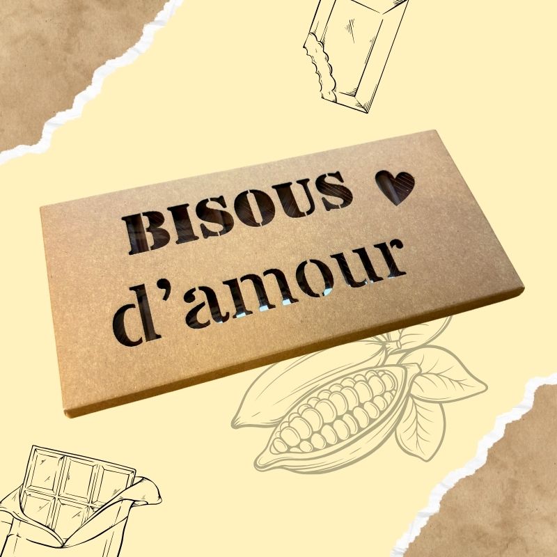 Bisous d'amour Coeur