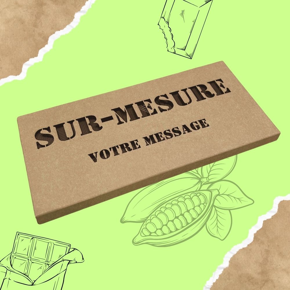 Tablette de chocolat personnalisée entreprise