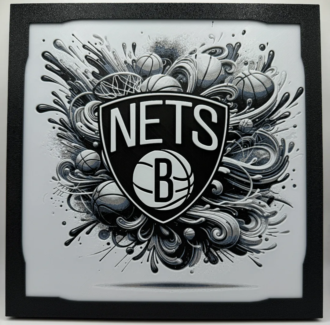 Brooklyn Nets Decorative Wall Art