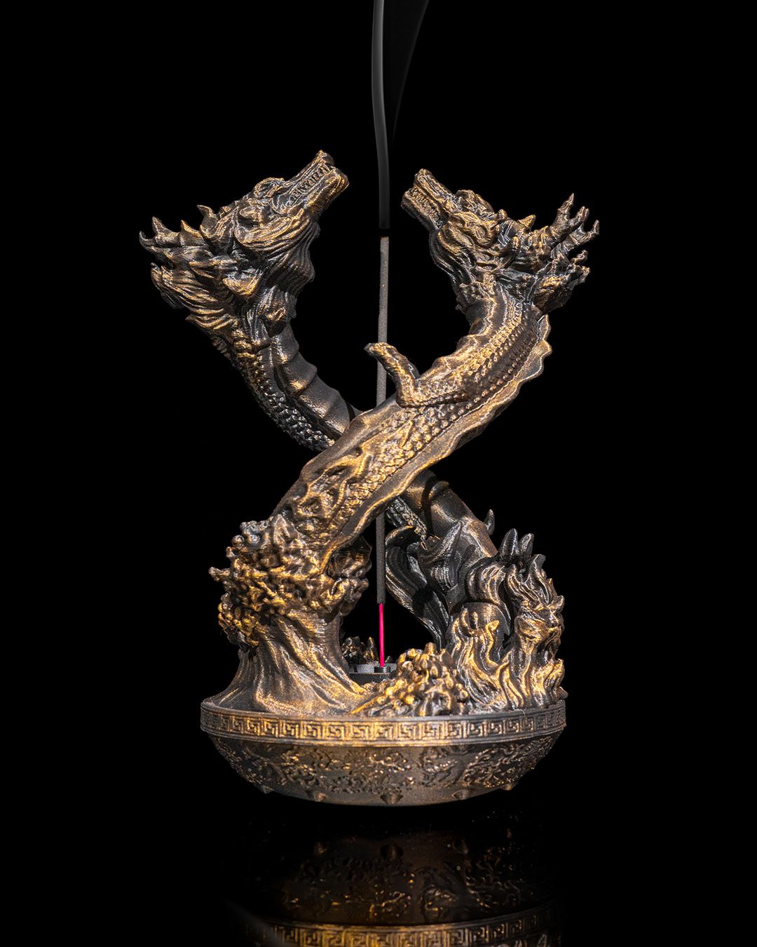 The Dual Dragon Dance Incense Embrace!