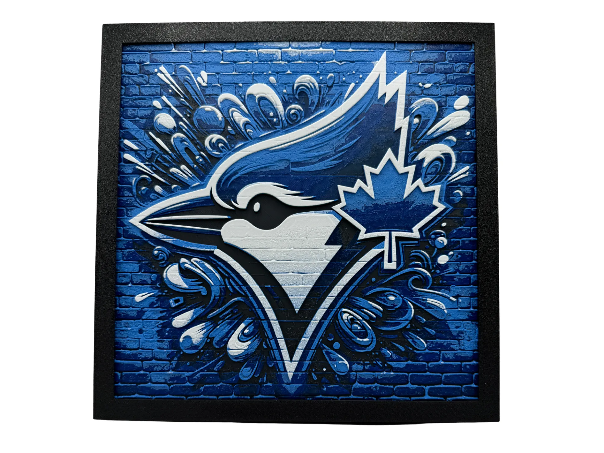 Toronto Blue Jays - MLB Hueforge With Frame