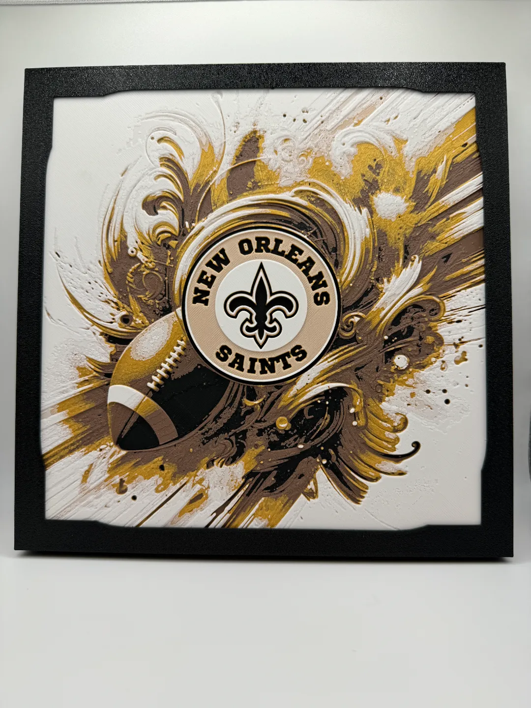 New Orleans Saints With Frame
