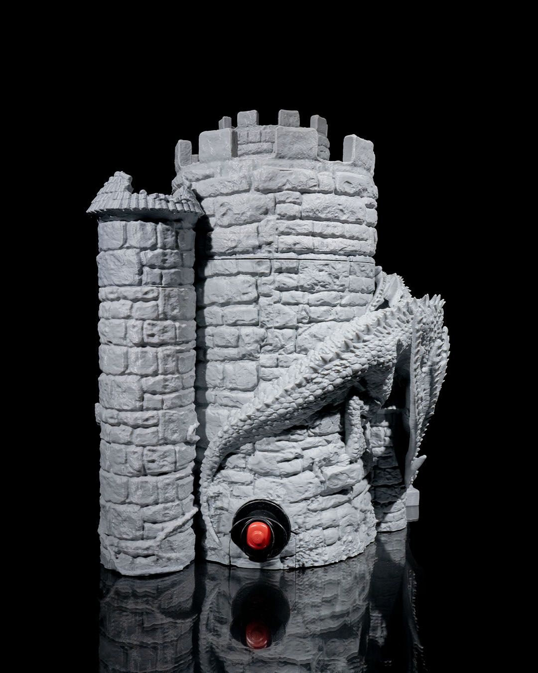 Wine Bag Dispenser Dice Tower