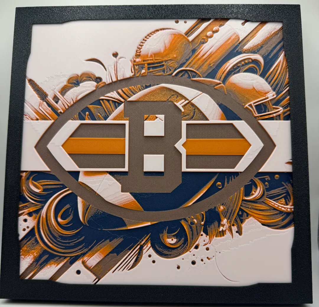 Cleveland Browns With Frame