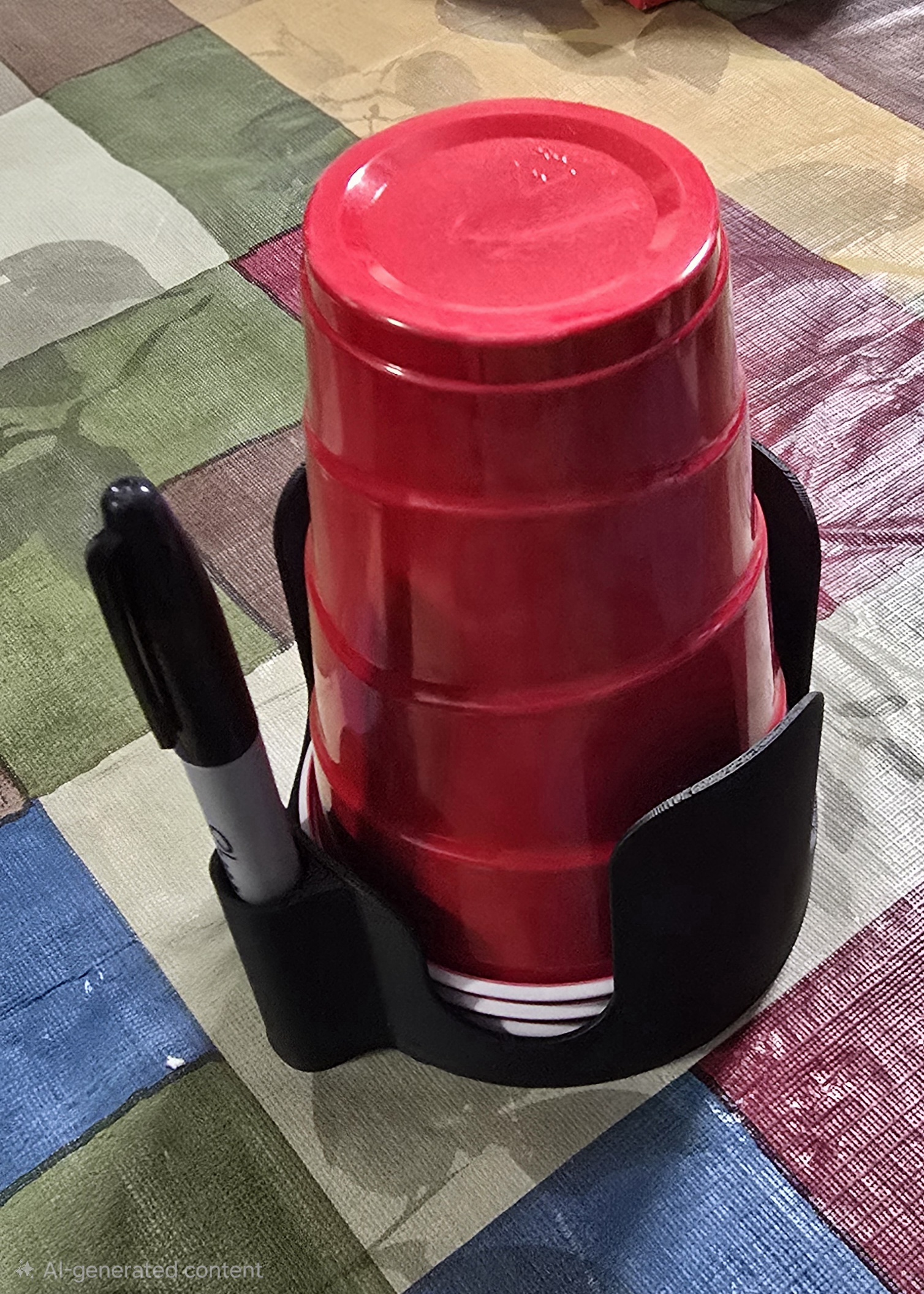 Party Cup Holder - Organizer with Marker Slot