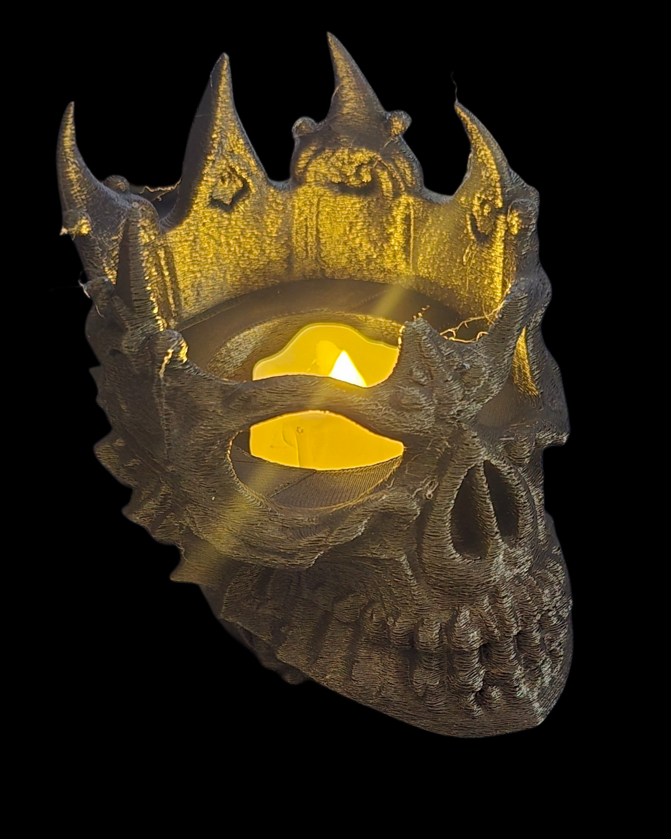 Lich King's skull - LED Tea light