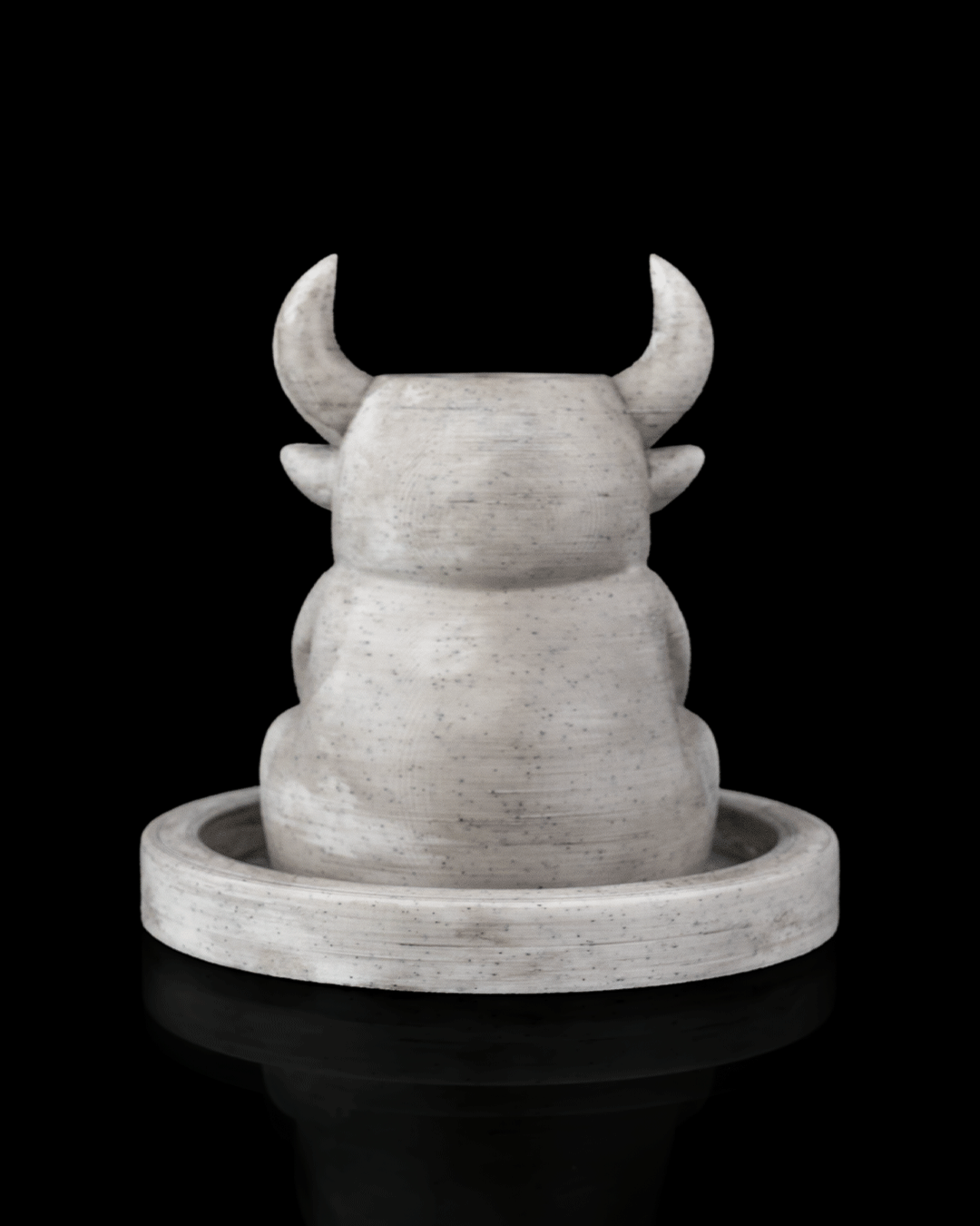 Bull-shaped incense holder
