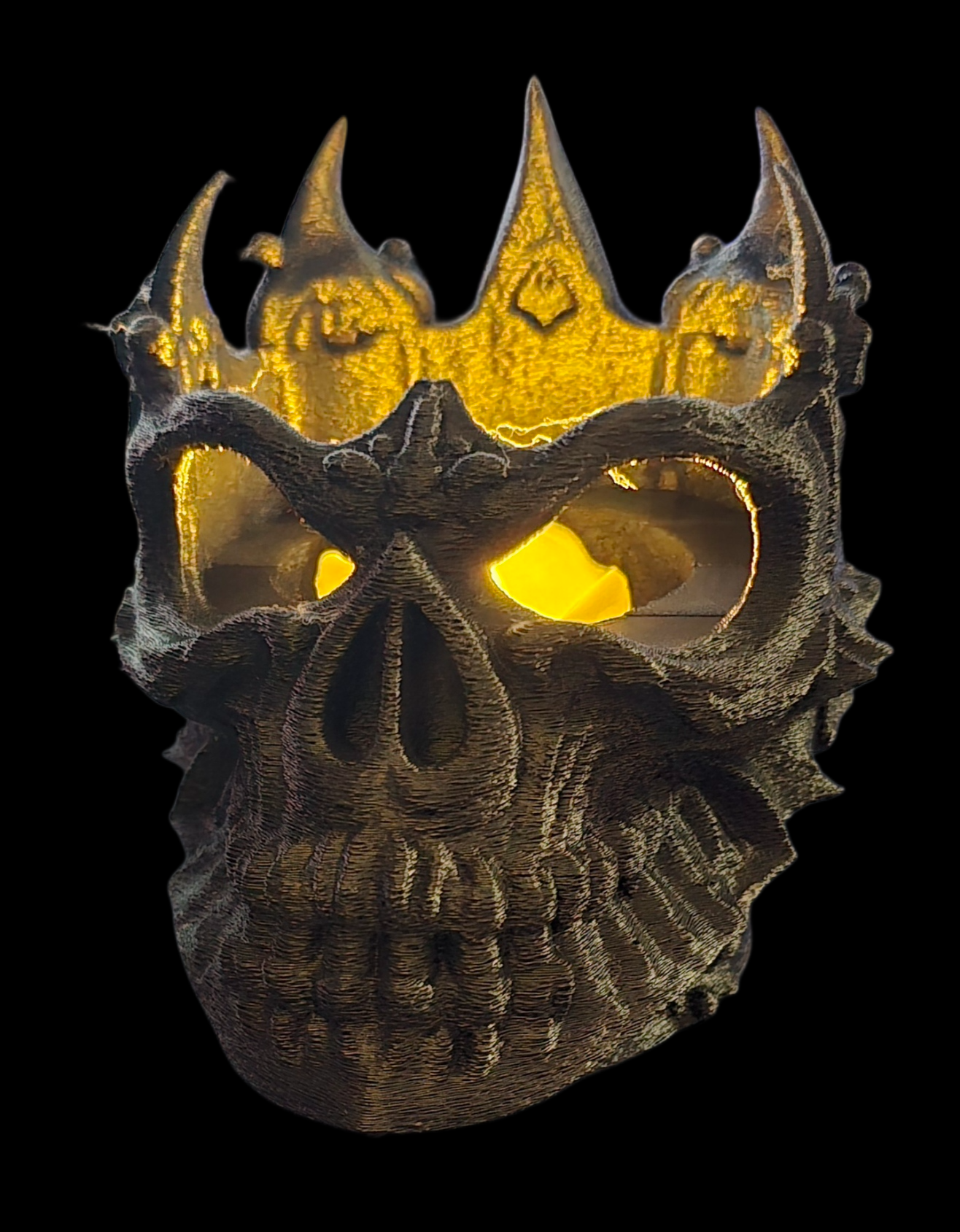 Lich King's skull - LED Tea light