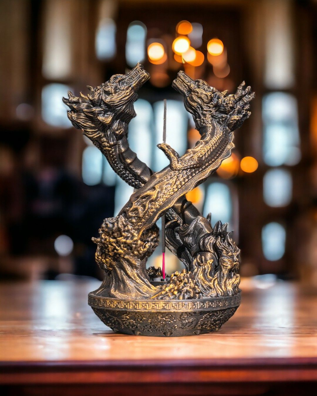The Dual Dragon Dance Incense Embrace!