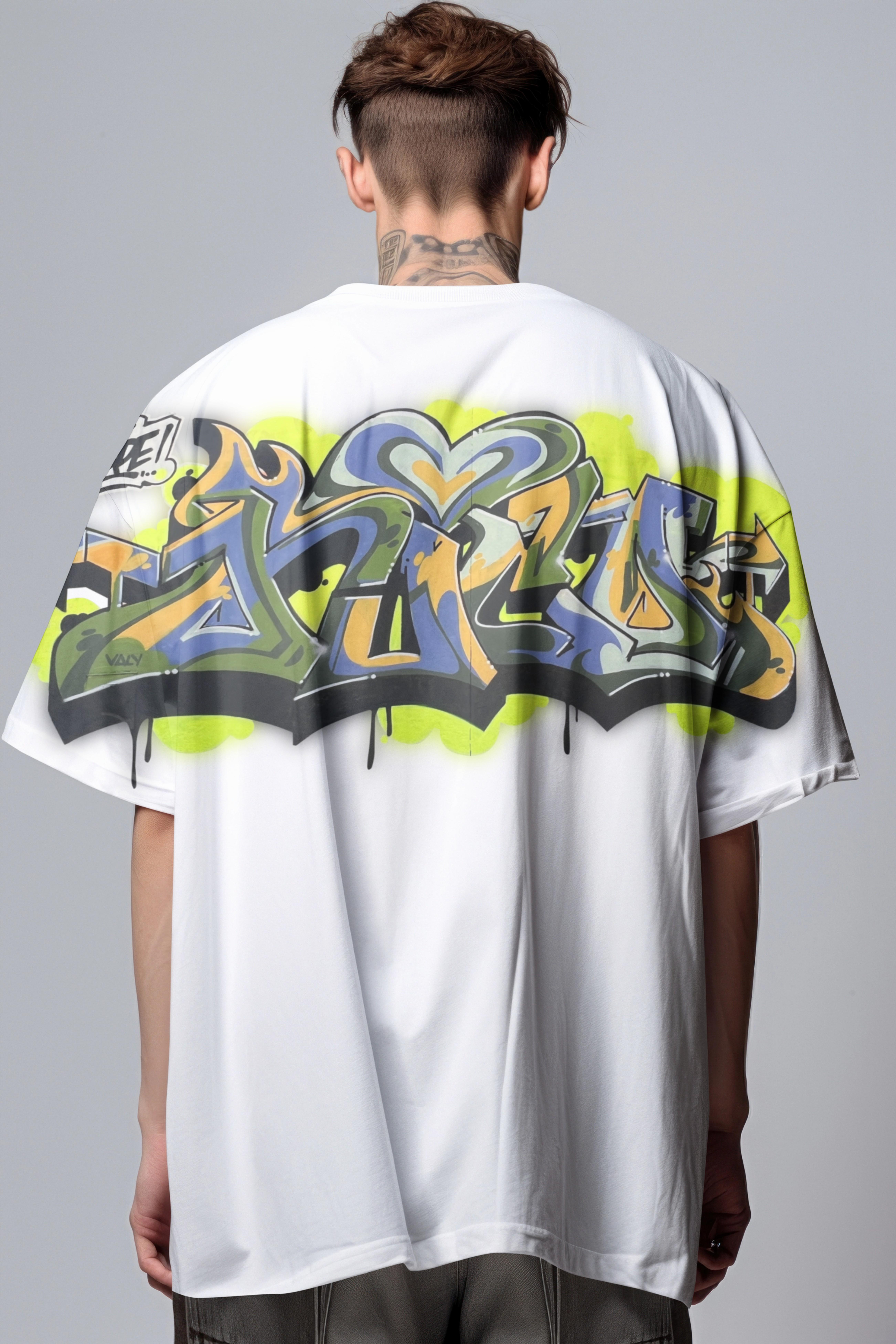 Graffiti Art Oversized T-Shirt