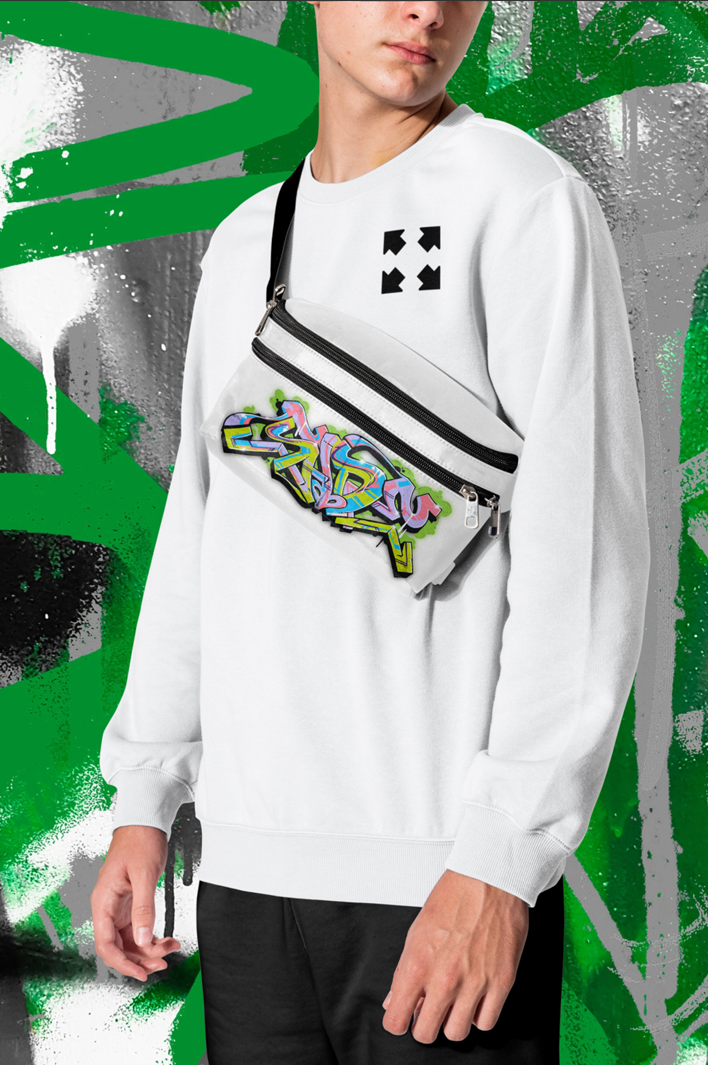 Graffiti Art Crossbody Bag