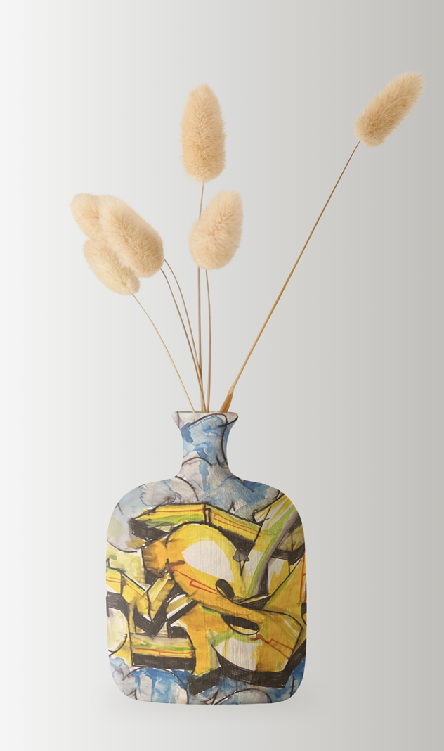 Hand-painted Ceramic Vase