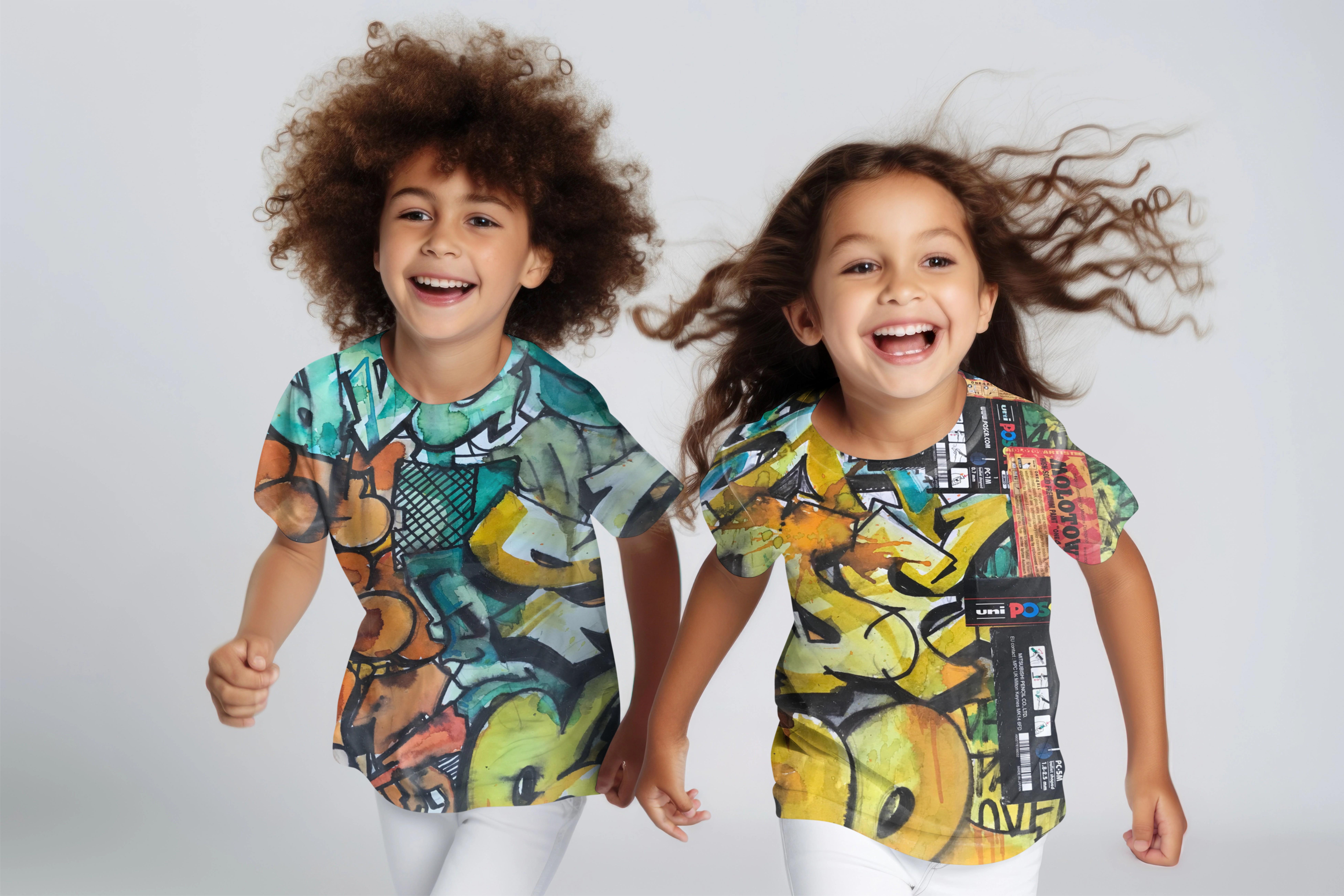 Kids Graffiti Art T-Shirts