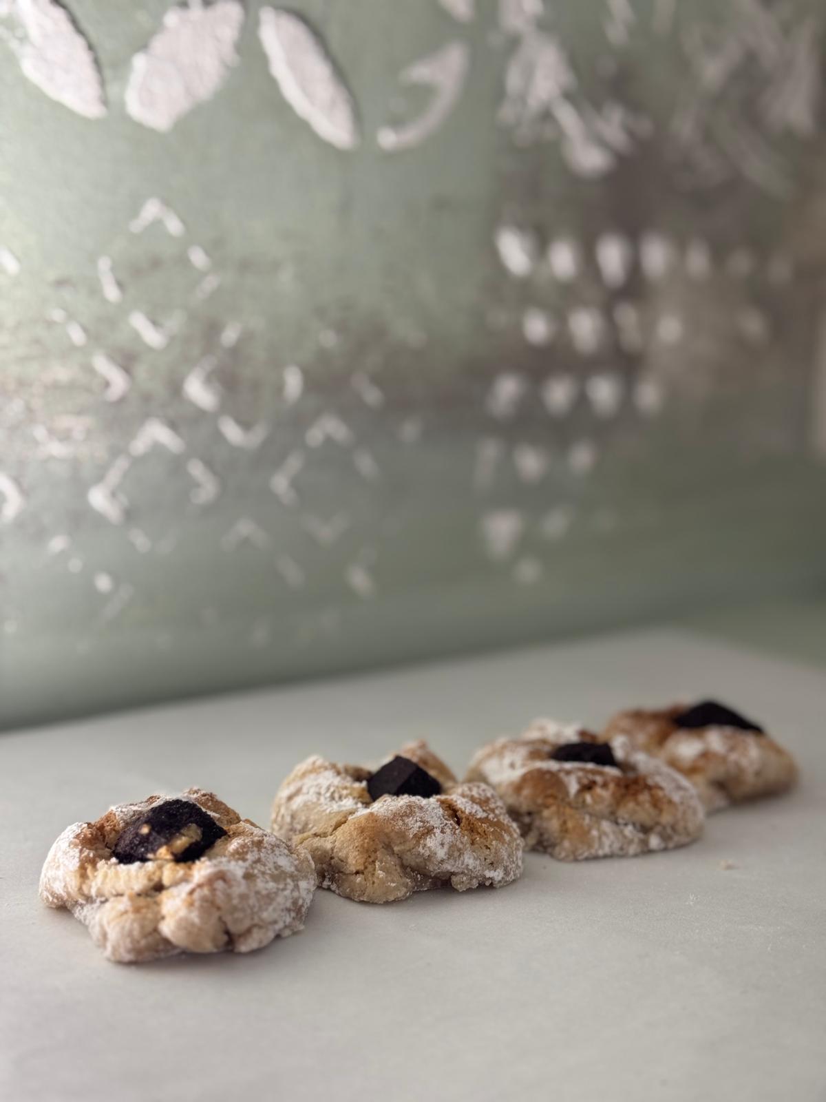 Paste di mandorla al cioccolato di modica e cannella