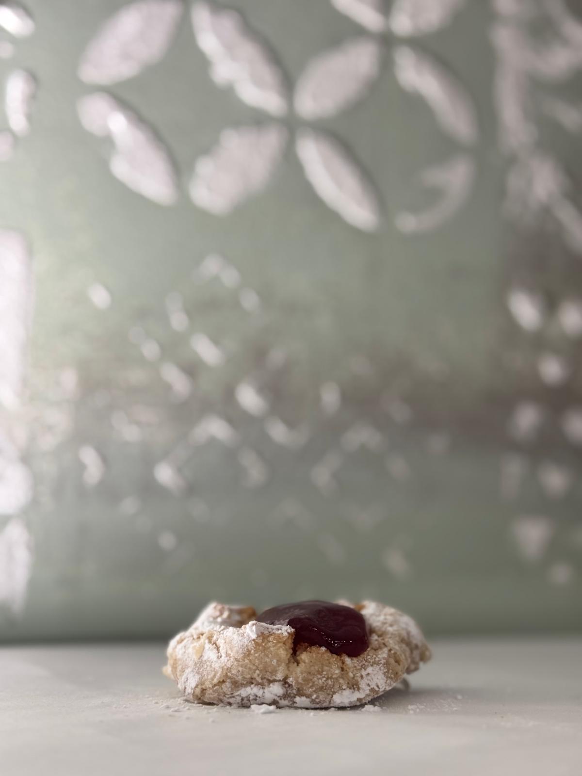 Paste di mandorla alla marmellata di fragole