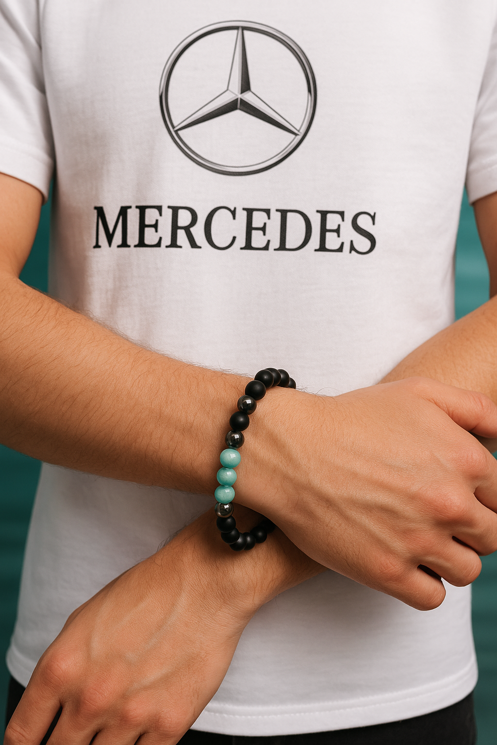 Bracelet  Mercedes inspiré de l'écurie F1