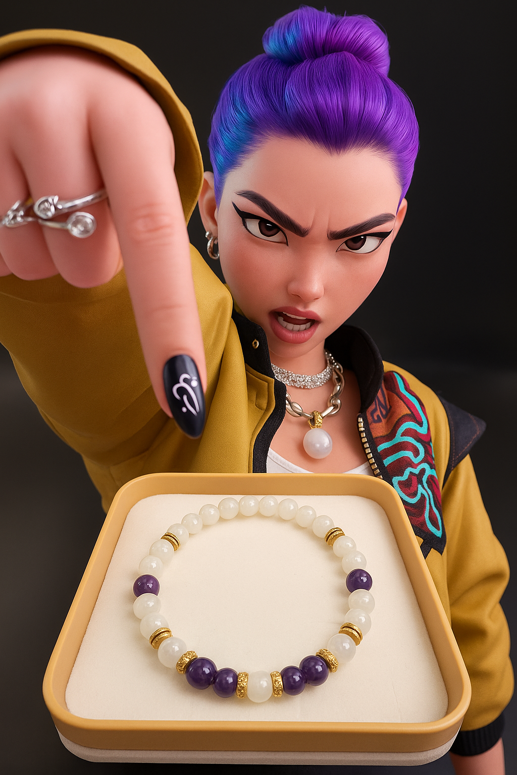 đ Bracelet âRumi â Demon Hunterâ