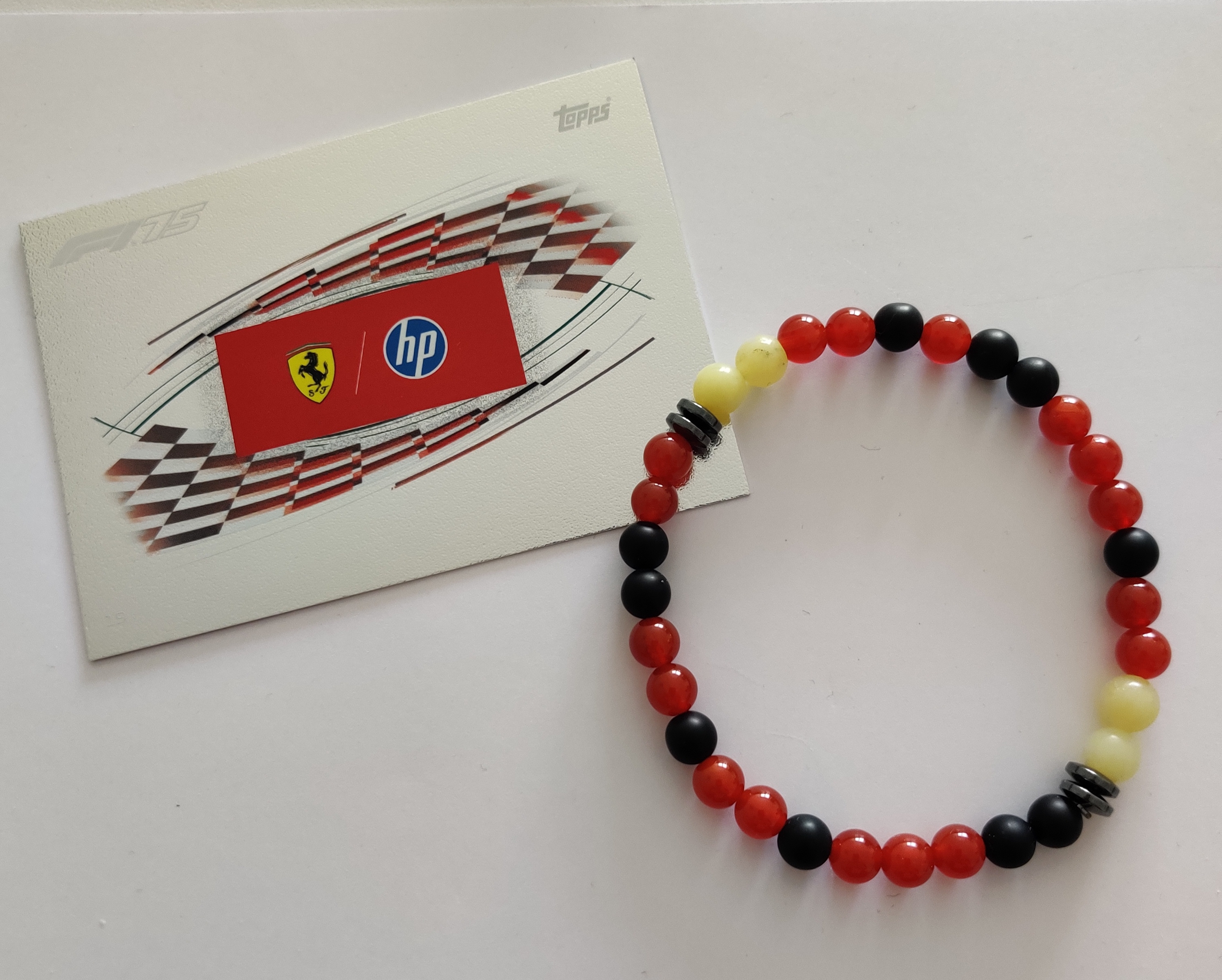 Bracelet Ferrari inspiré de l'écurie F1