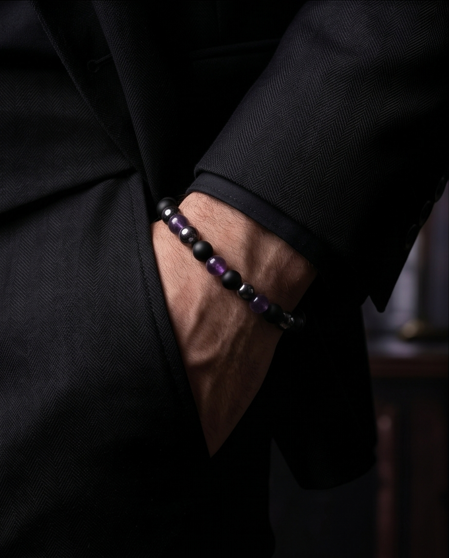  Bracelet Le Monarque des Ombres 