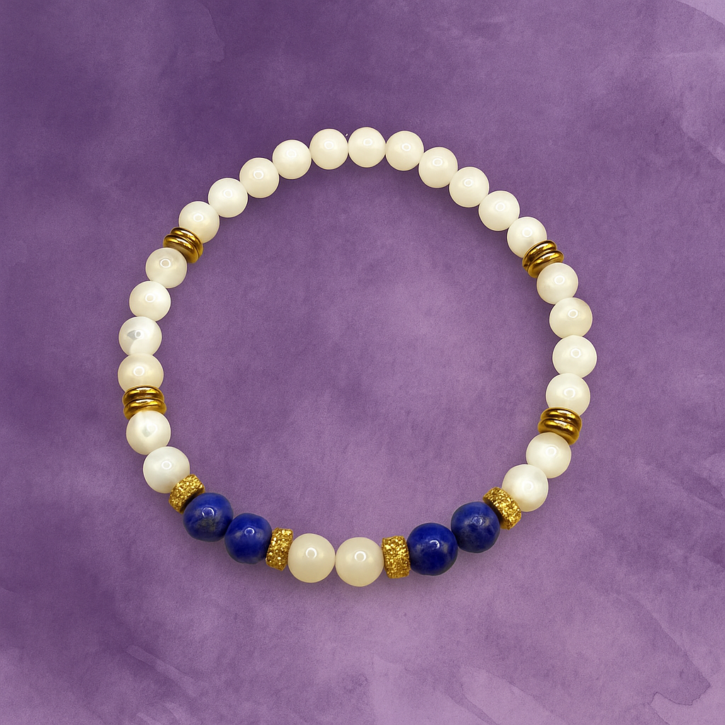 💙 Bracelet “Zoey – Star Seeker”