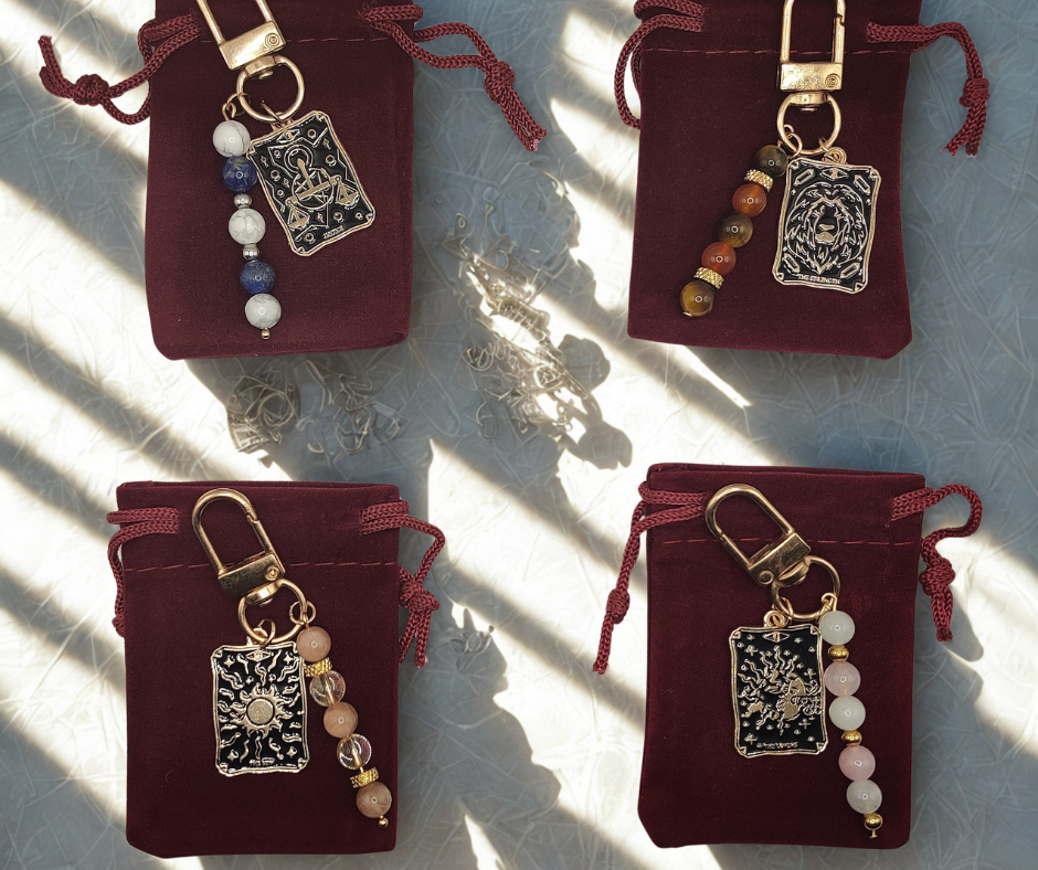 Portes clés cartes de Tarot