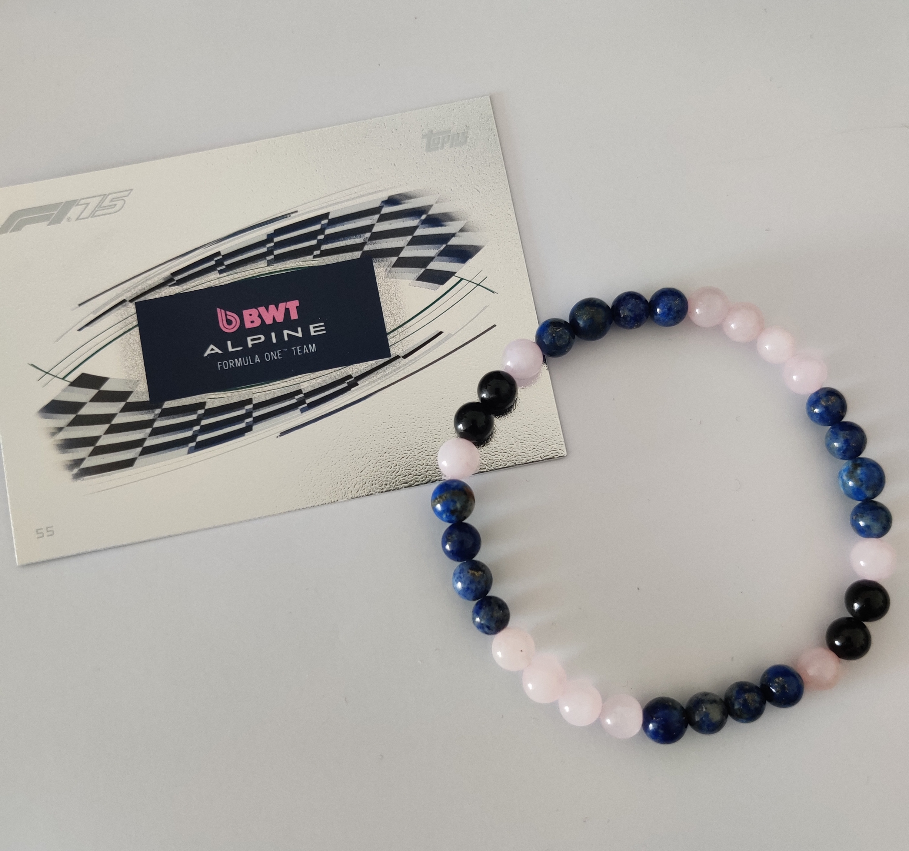 Bracelet Alpine inspiré de l'écurie F1