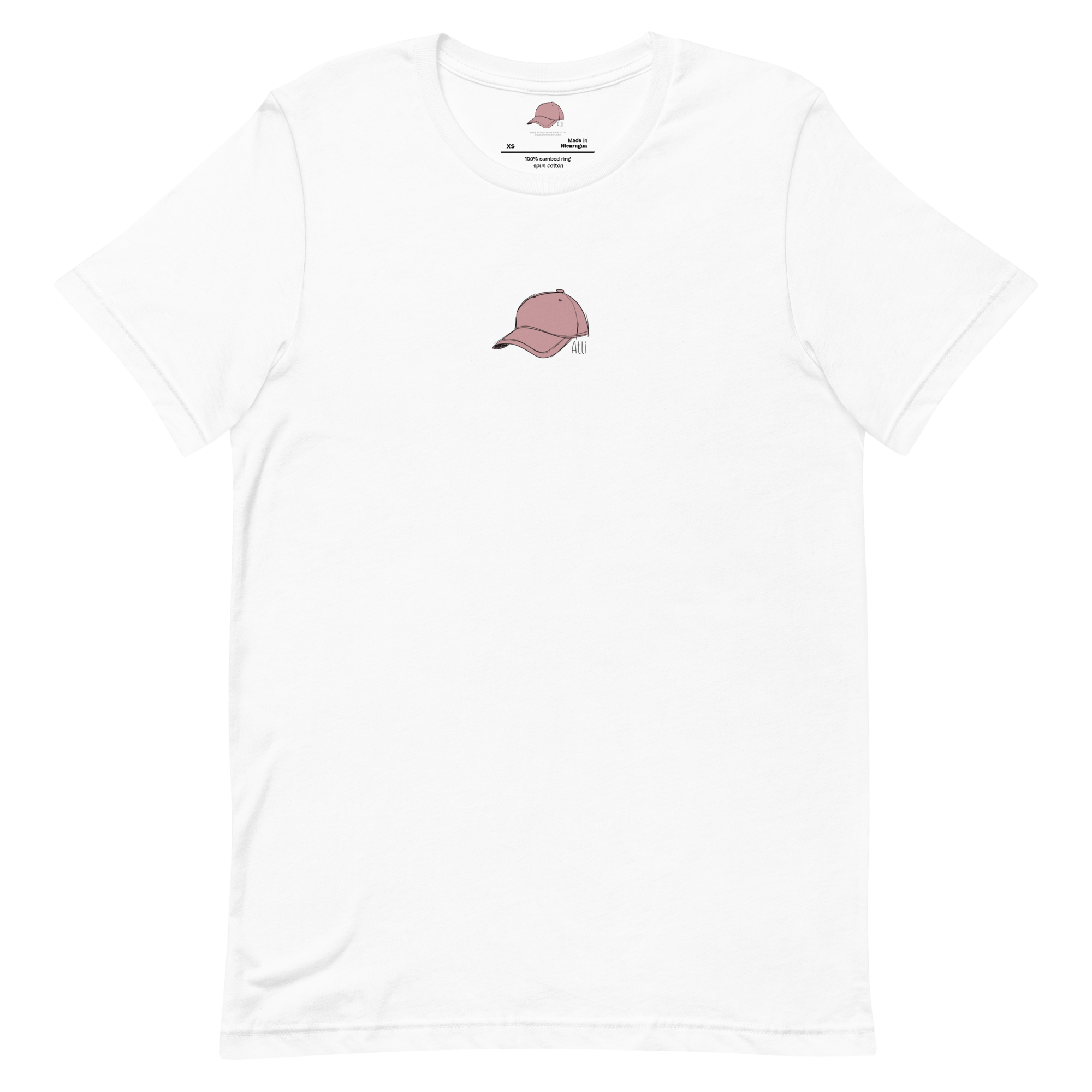 White Atli Logo T-Shirt