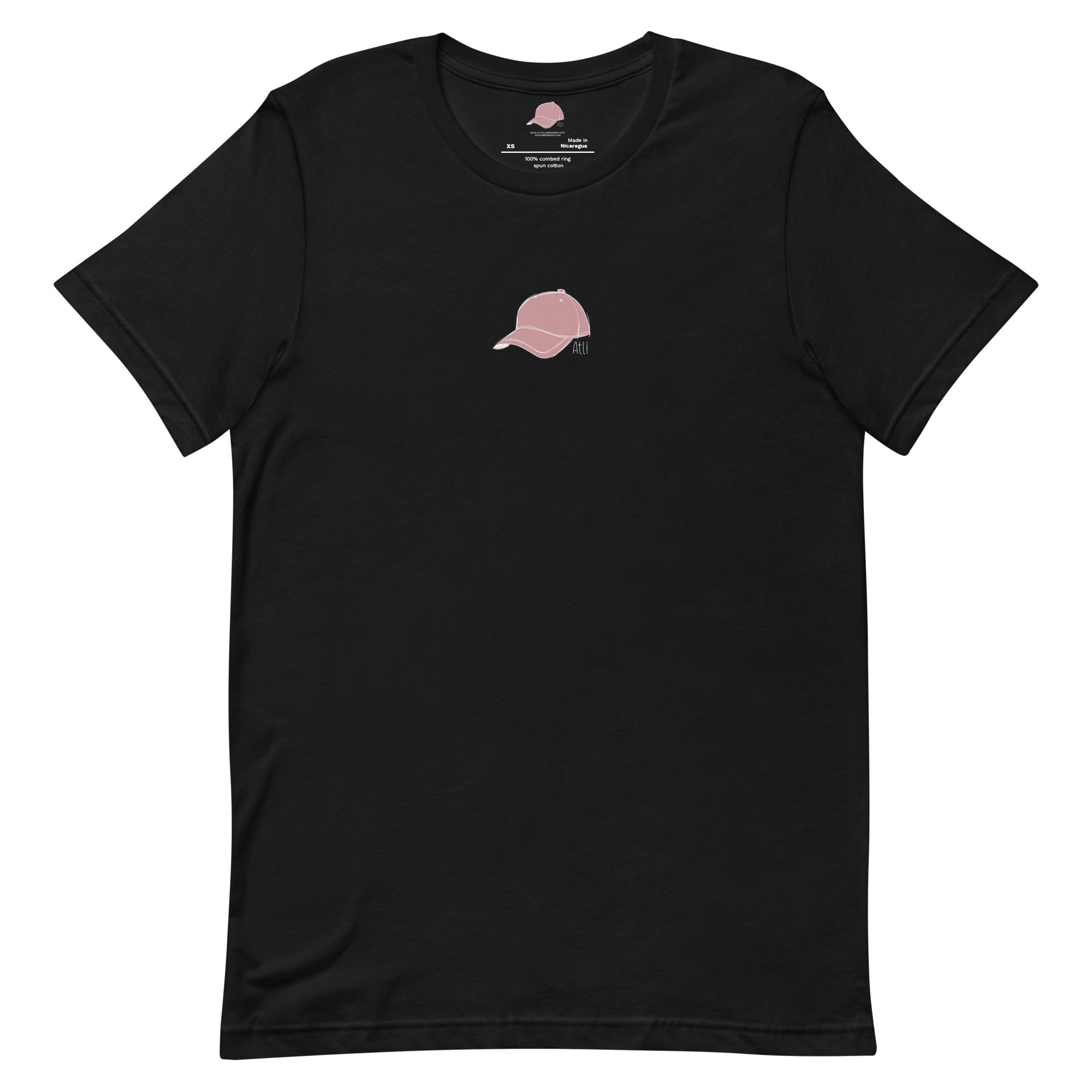 Black Atli Logo T-Shirt