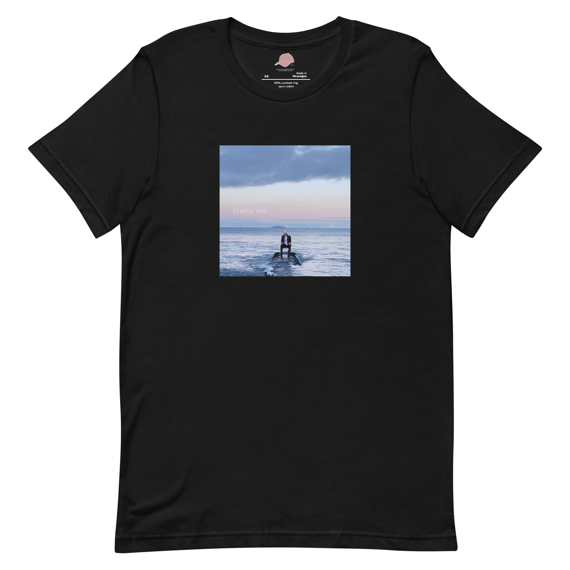 Black "Lights Out" T-Shirt