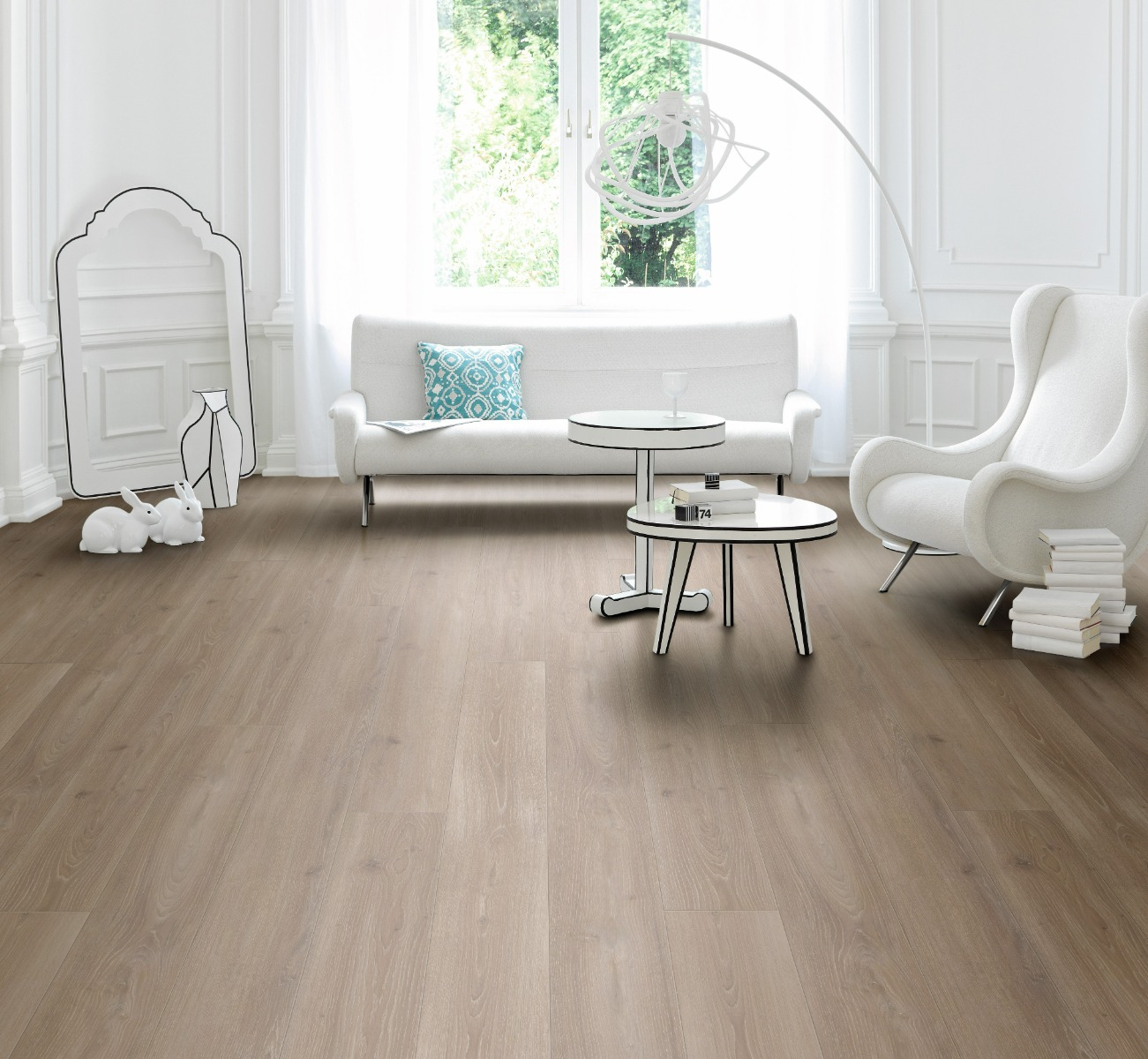 PARADOR TRENDTIME 6 ROBLE SKYLINE GRIS PERLA