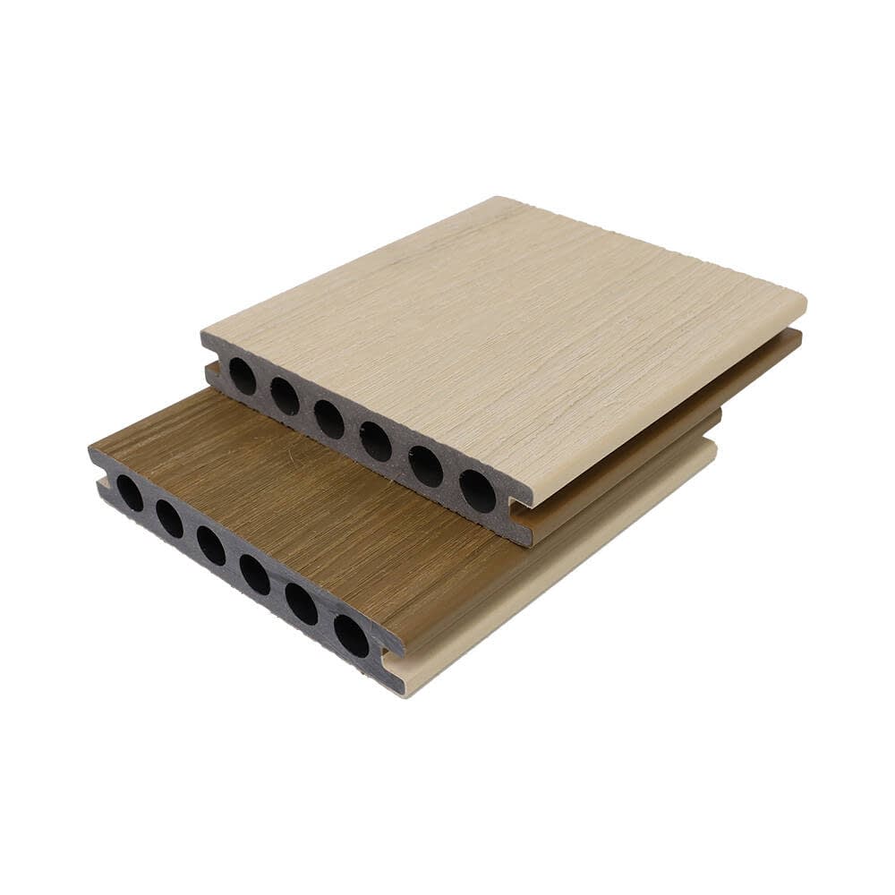 TARIMA EXTERIOR CLIPARQUET 2 CARAS ENCASULADA BEIGE - TEAK