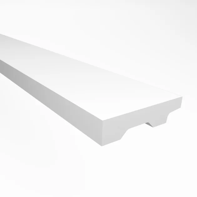 RODAPIE PVC BLANCO CANTO RECTO 2400x15x80