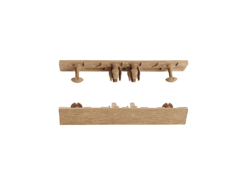 TAPA TERMINAL NEWTWCHWOOD IPE, ANTIQUE Y RED CEDAR