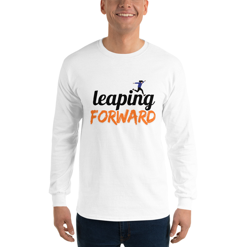 Men’s Long Sleeve Shirt - Leaping Forward