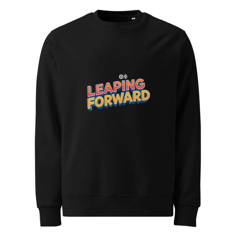Unisex eco sweatshirt - Leaping Forward