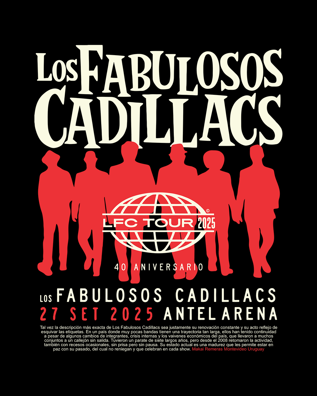 Los Fabulosos Cadillacs Tour 2025  